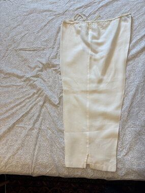 Eileen Fisher linen drawstring pants size 1x